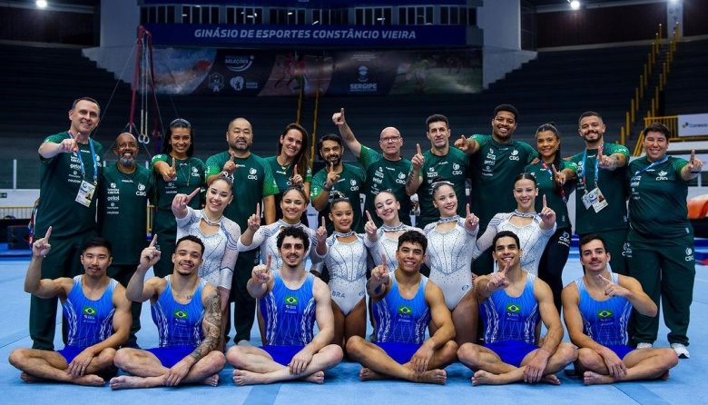 Brasil Domina el Sudamericano de Gimnasia Artística 2024 en Aracaju