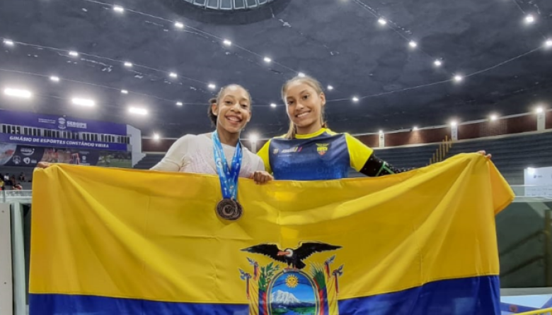 Ecuador sorprende en el Sudamericano de Gimnasia con cinco medallas