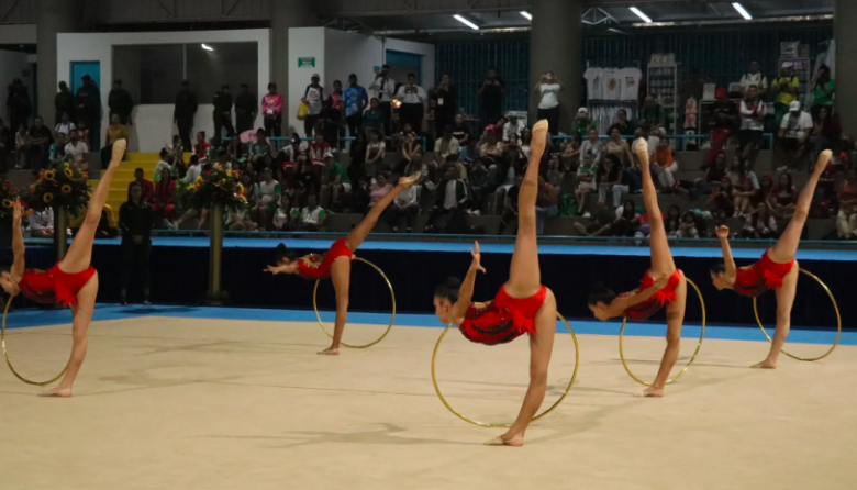 La gimnasia rítmica toma protagonismo en los Juegos Nacionales Juveniles del Eje Cafetero