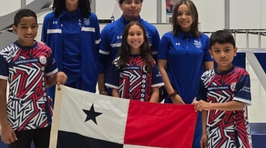 Gimnastas panameños listos para competir en el Sudamericano de Trampolín en Barranquilla