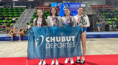 Chubutenses brillan en el Sudamericano de Gimnasia de Trampolín