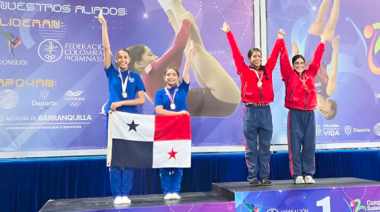 Plata histórica para Panamá en el Campeonato Sudamericano de Trampolín