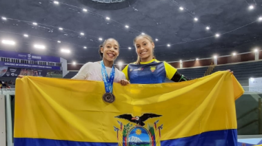 Ecuador sorprende en el Sudamericano de Gimnasia con cinco medallas