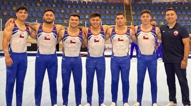 Chile brilla en el Sudamericano de Gimnasia con cuatro medallas masculinas