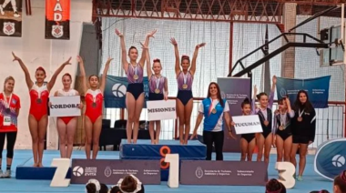 Oro para Misiones en Gimnasia Artística: el equipo femenino sub-13 brilla en los Juegos Evita