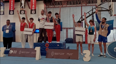 Santa Fe y Córdoba brillan en gimnasia artística masculina en los Juegos Nacionales Evita 2024