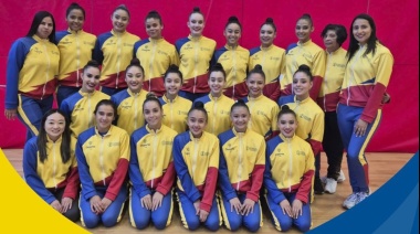 Colombia brilla en el Sudamericano de Gimnasia Rítmica con nueve medallas