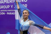 Martina Gianoglio, la cordobesa es medalla de Oro en Sudamericano